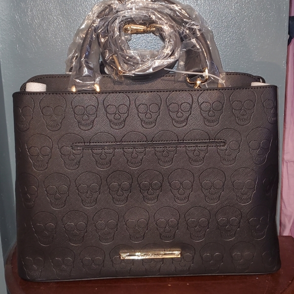 Betsey Johnson Handbags - 2022 Betsy Johnson skull satchel